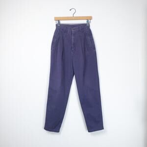 Northern Reflections Vintage Purple Pin Tuck Bareback Jeans 24/25